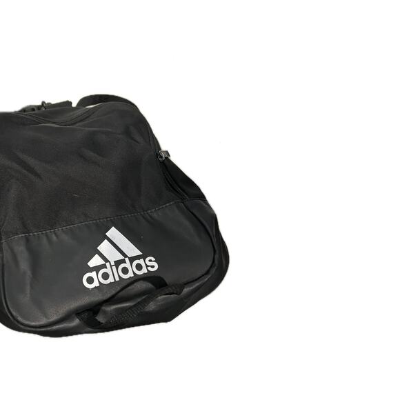 Adidas Defender Medium 20"x12"x10" Black Duffel Bag - Picture 6 of 6